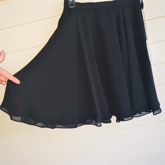 NWT Adrianna Papell Evening Essentials Black Skirt - Picture 2 of 5